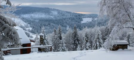 Kotarz zimą – szlak z Przełęczy Salmopolskiej