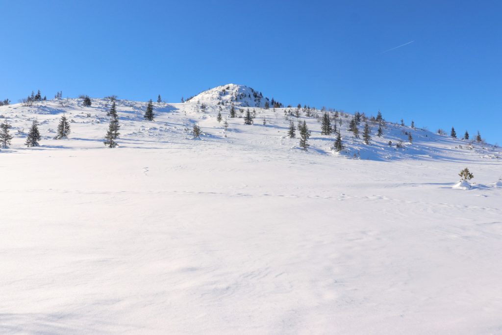 śnieg, błękitne niebo, Tatry