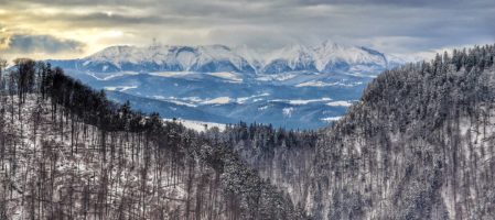 Sokolica zimą – opis szlaku