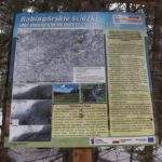 Tablica informacyjna - Babiogórskie ścieżki linia umocnień niemieckich na czarnym szlaku w okolicach Hali Kamińskiego