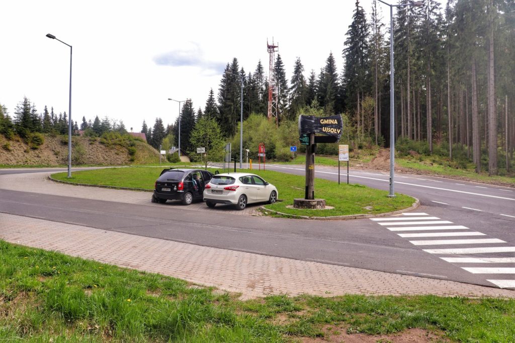 Przełęcz Glinka parking
