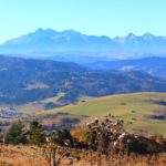 Tatry widziane z Małych Pienin