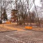 Parking w Wiśle Małej przy wieży obserwacyjnej