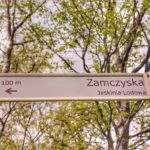 Biała tabliczka - Zamczysko, Jaskinia Lodowa 100 metrów