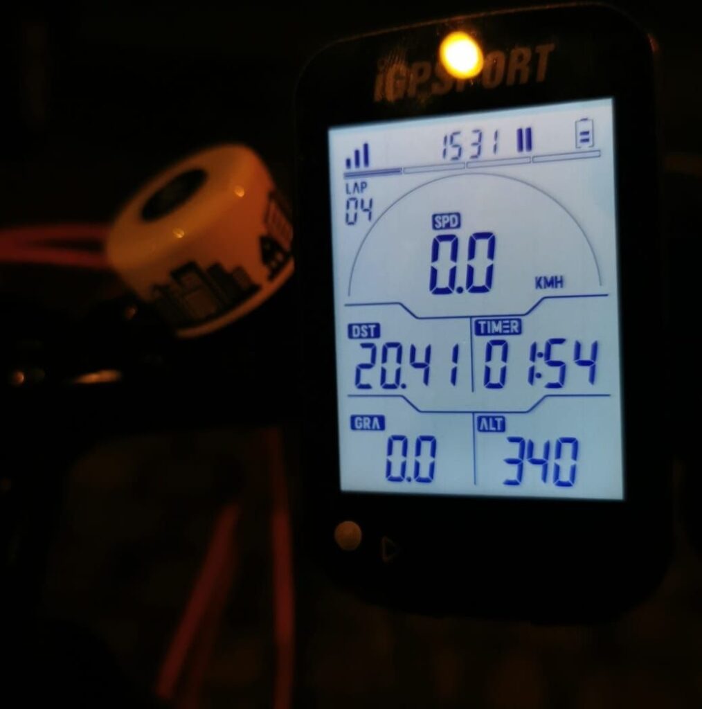 Licznik rowerowy, parametry z trasy rowerowej w Żywcu wzdłuż rzeki Koszarawa, Soły i Jeziora Żywieckiego