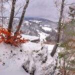 Kobyla Skała - Wisła, śnieg