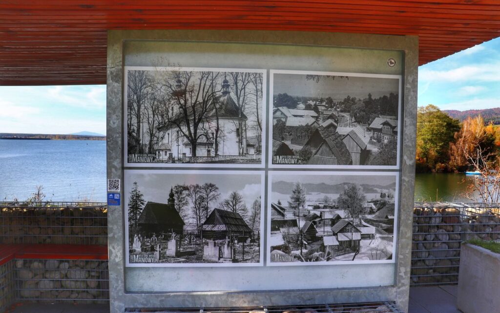 Stare fotografie, miejsce wypoczynkowe na trasie Velo Czorsztyn