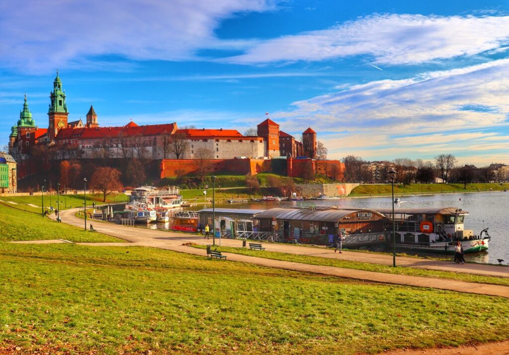 Widok na Wawel - Kraków