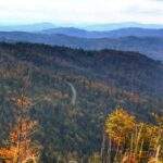 Jesienny krajobraz górski