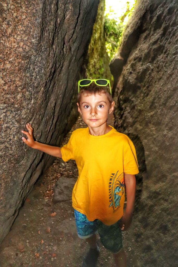 Dziecko, jaskinia Ucho Igielne - Góra Witosza