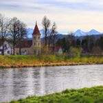 Sromowce Niżne, rzeka Dunajec, Tatry