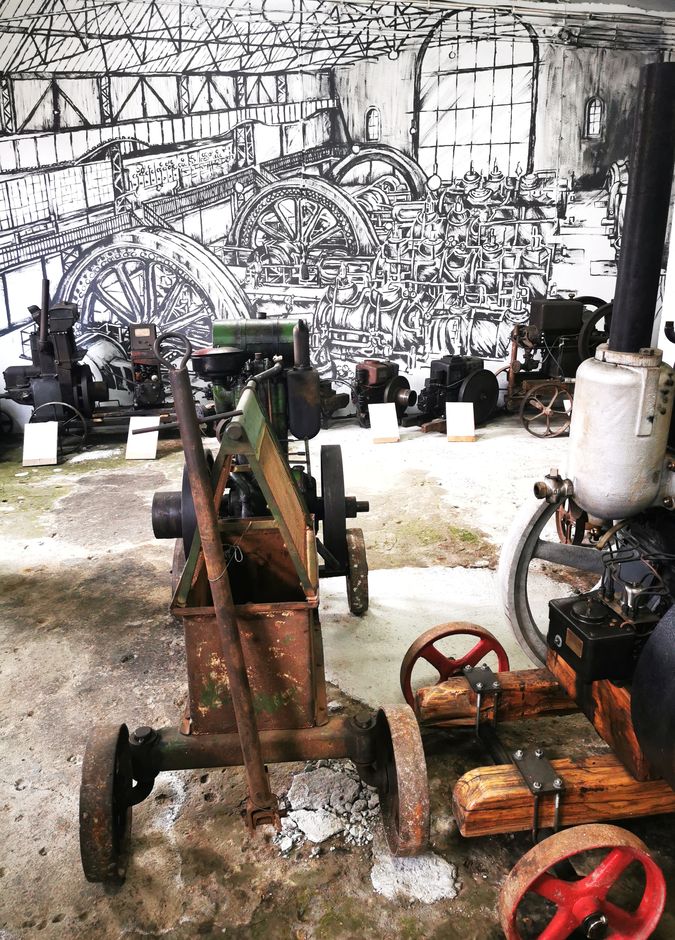 Muzeum Silników Stacjonarnych i Techniki Rolniczej w Konieczkowej, silniki