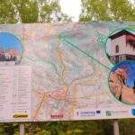 Mapa, Beskid Niski, Rezerwat Prządki
