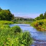 Skoczów, rzeka Wisła, most