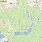 Pojezierze Palowickie, Stawy, mapa