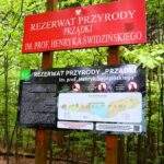 Tablica, Rezerwat Przyrody Prządki