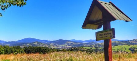 Złote Wierchy Beskid Wyspowy – szlak z Mszany Dolnej