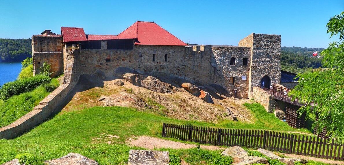 Zamek w Dobczycach trasa, skansen – Góra Zamkowa Dobczyce