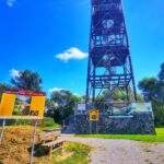 Wieża widokowa przy Granicznych Meandrach Odry, rower