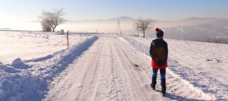 Czoh Beskid Mały – Łękawica punkt widokowy