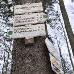 Tablica Pod Ropičkou SEDLO, Beskid Morawsko-Śląski, drogowskazy