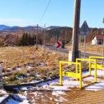 Zalesie parking, samoobsługowa stacja naprawcza dla rowerów rowerów