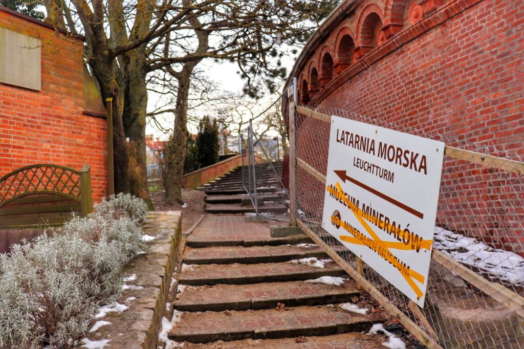 Schody prowadzące do Latarni, Kołobrzeg