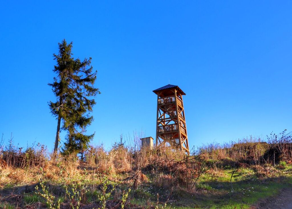 Krusetnica, Słowacja, wieża widokowa