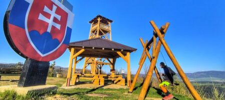 Krusetnica (Krušetnica) wieża widokowa, huśtawka w górach – ścieżka dydaktyczna „Przyroda naszymi oczami”
