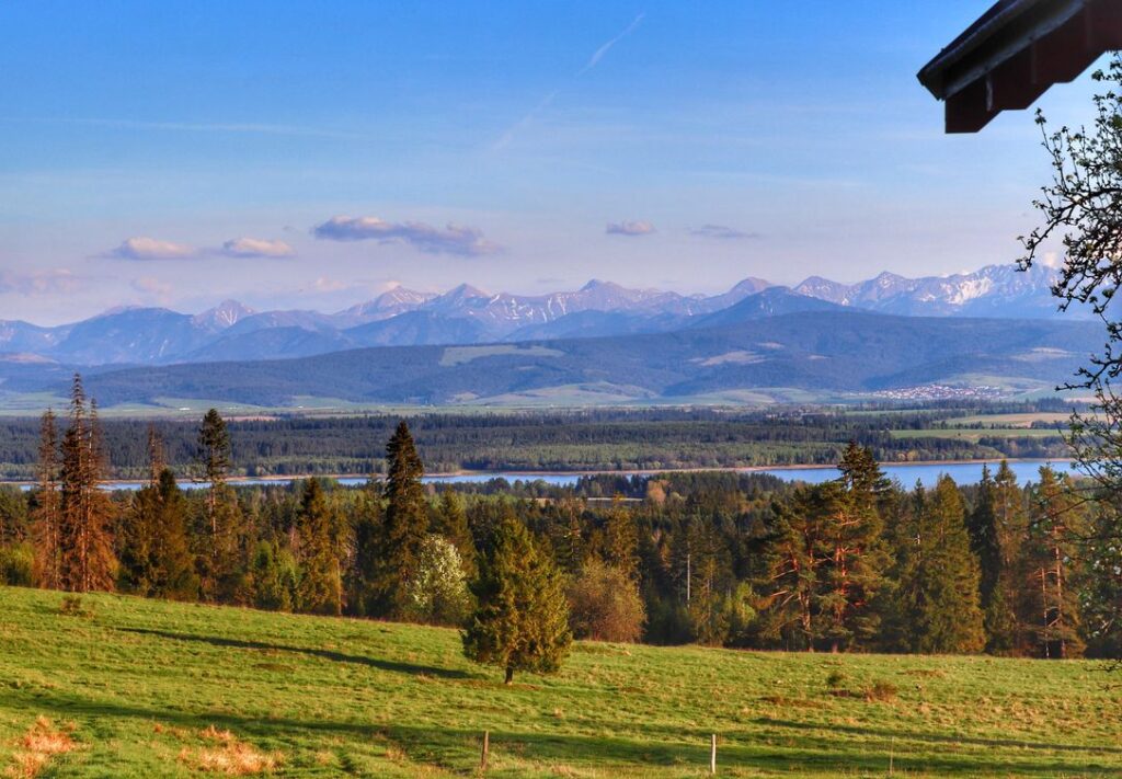 Marysina Polana, widok na Tatry
