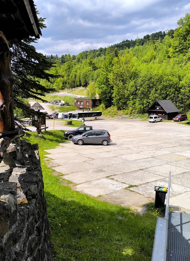Oszczadnica Dedovka parking