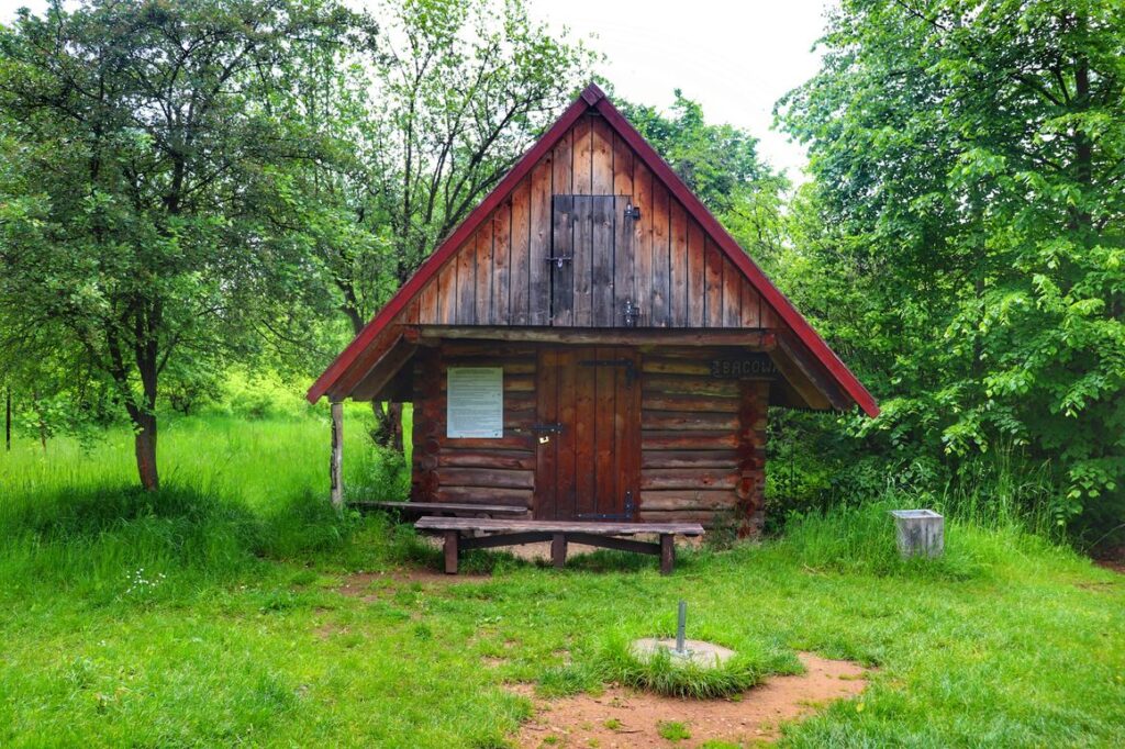 Jaworzno, Park Gródek, bacówka