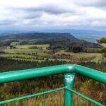 Schronisko na Szczelińcu - widok z tarasu widokowego