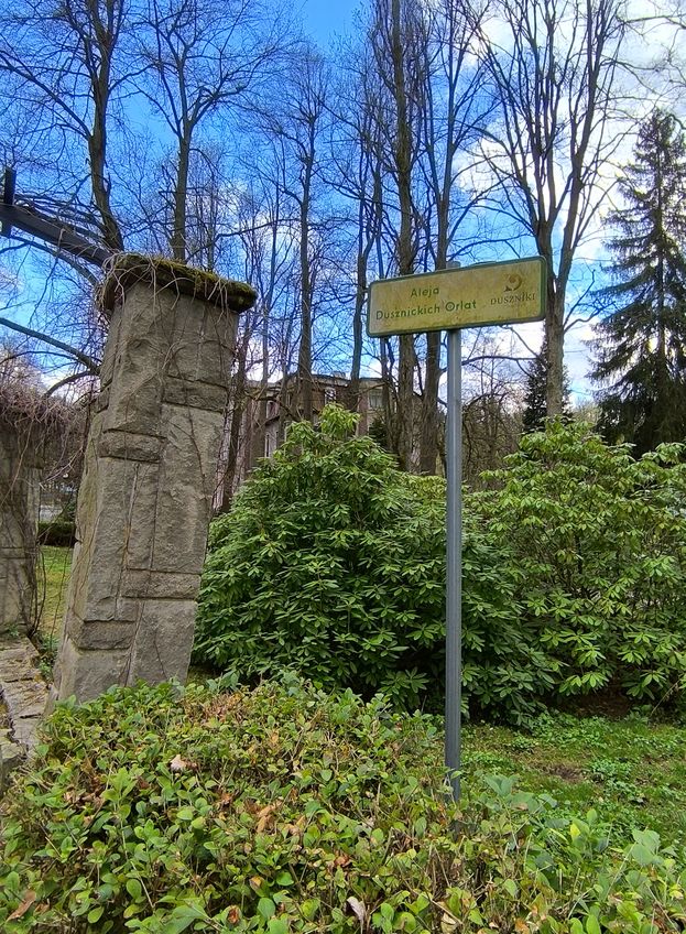 Aleja Dusznickich Orląt, Park Zdrojowy, Duszniki Zdrój