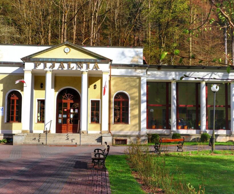 Duszniki Zdrój Park Zdrojowy i Pijalnia Wód w Dusznikach Zdroju
