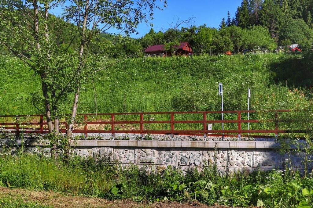 Nová Bystrica, kolej wąskotorowa na Słowacji,