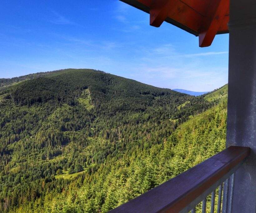 Nová Bystrica wieża widokowa (Rozhľadňa Nová Bystrica)