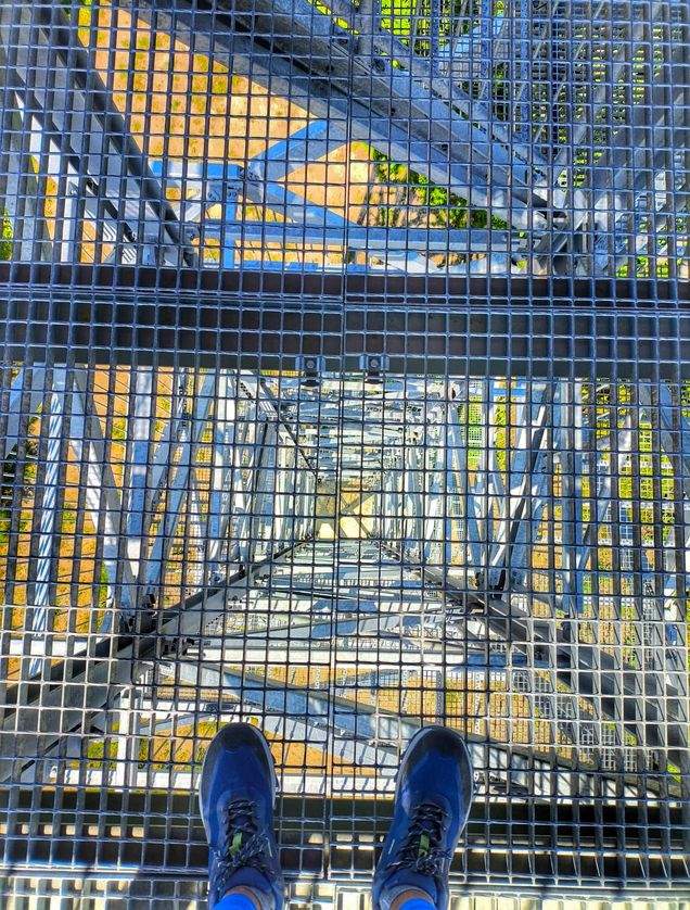 Nová Bystrica wieża widokowa, metalowa