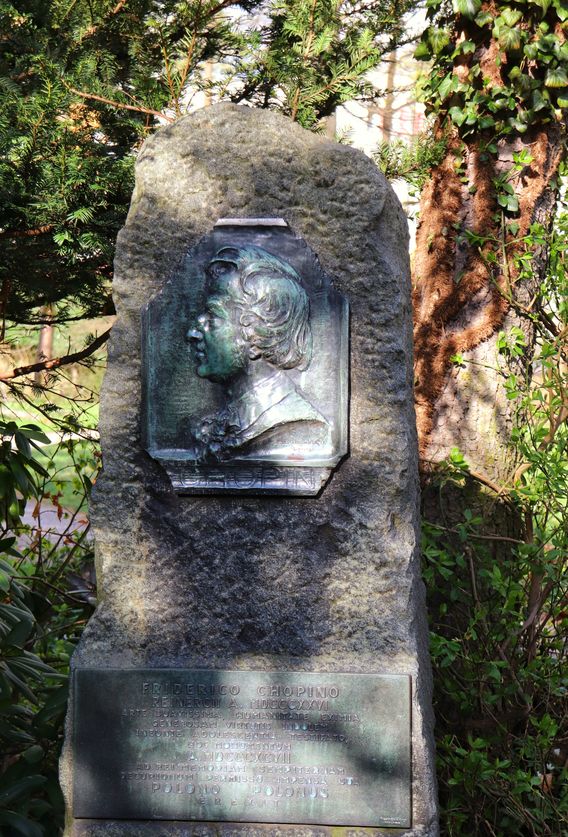 Pomnik Fryderyka Chopina - Park Zdrojowy Duszniki Zdrój