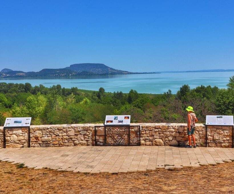 Balaton punkt widokowy Szépkilátó – Balatongyörök, Węgry