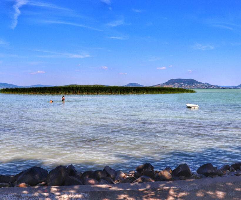 Balaton darmowa plaża w Balatonfenyves – Csalogány