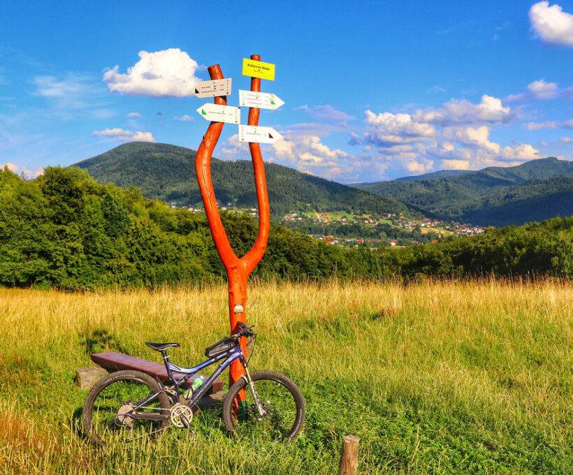 Porąbka – Jezioro Czanieckie i Zamek Wołek, Kobiernice – rowerem