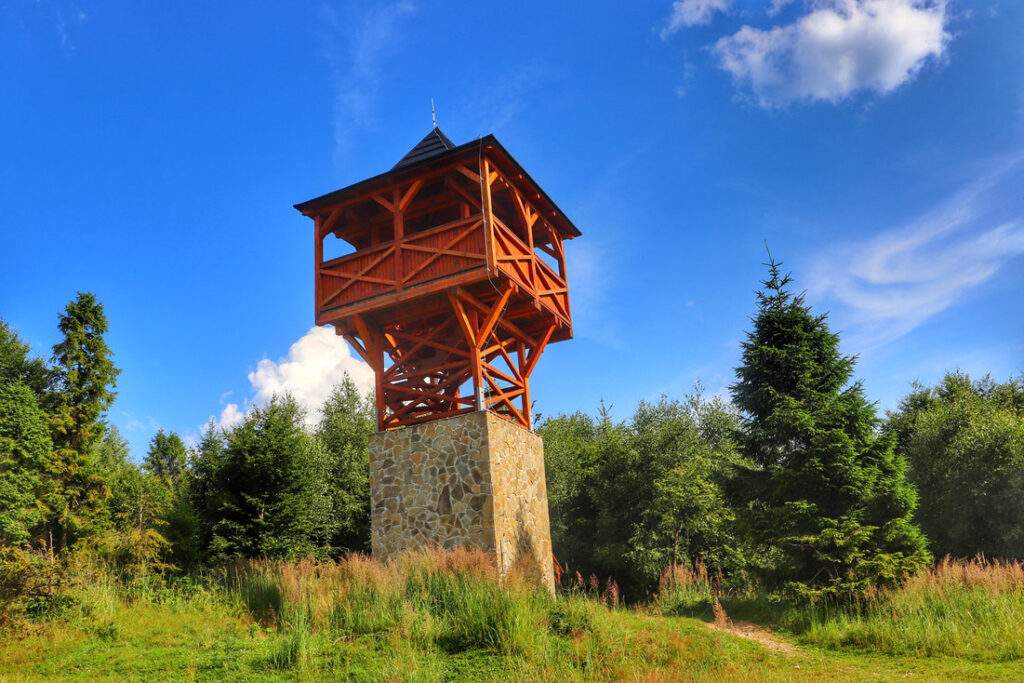 Wieża widokowa Surovina, Oszczadnica - Rozhľadňa Surovina nad Oščadnicou