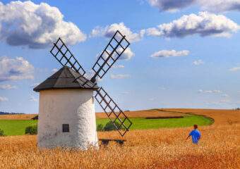 Młyn Balera – Spálov, wiatrak na Morawach