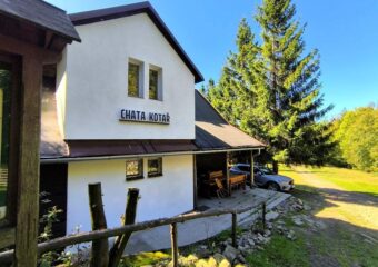 Chata Kotař (Schronisko Kotař) trasa z Morawki