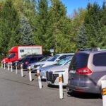 Morawka w Czechach parking - Parkoviště Morávka - Malé Lipové