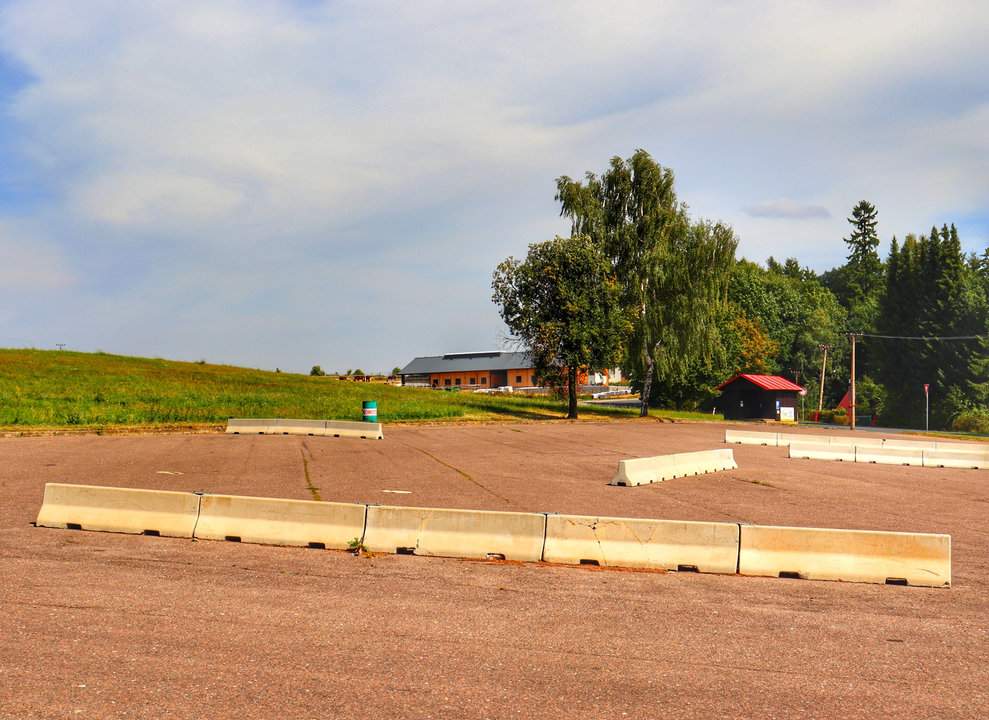 Ruiny zamku Oheb parking (Parkoviště Seč)