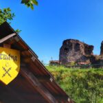 Zamek Lichnice - ruiny, studnia