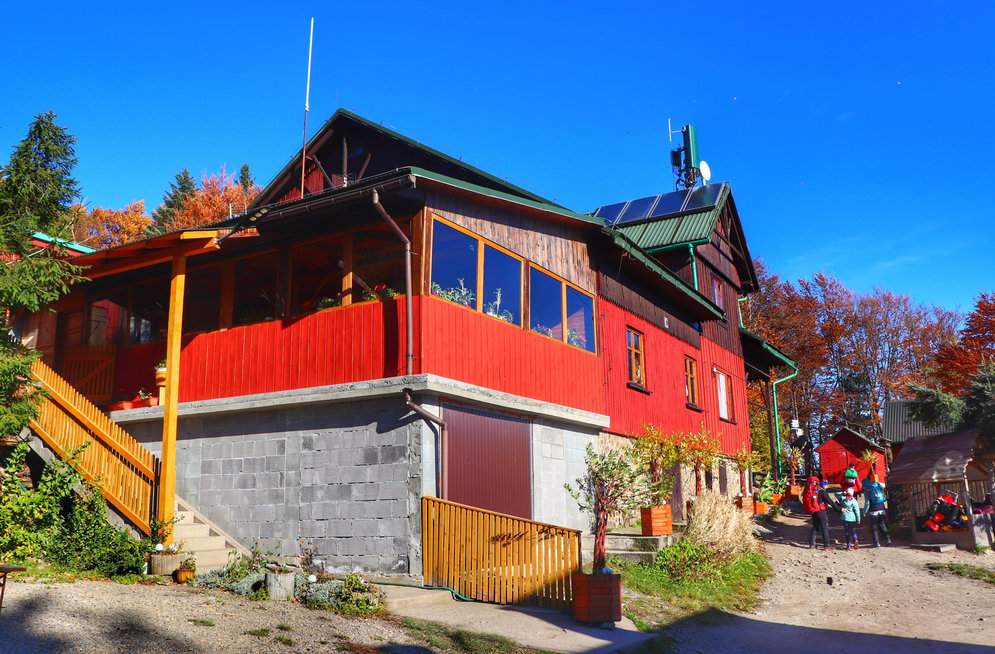 Schronisko górskie na Leskowcu