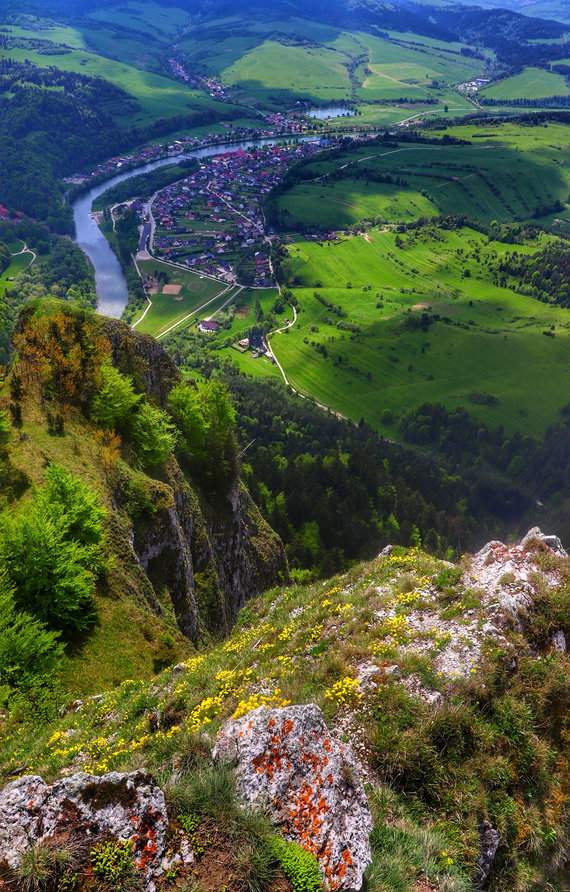Trzy Korony - jedno z tych miejsc, gdzie góry i skały tworzą krajobraz jak z bajki